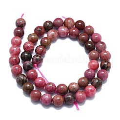 Natural Rhodonite Beads Strands&nbsp;G-K245-A11-04