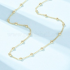 Brass Satellite Chain Necklaces&nbsp;NJEW-H086-01G