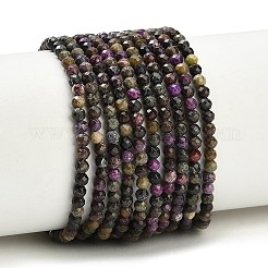 Natural Atlantisite Stichtite Beads Strands&nbsp;GG-CBA3921-A01-3mm