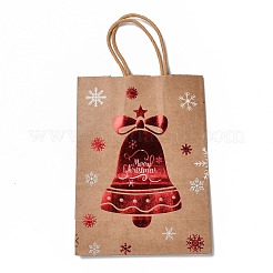 Christmas Theme Hot Stamping Rectangle Paper Bags&nbsp;CARB-F011-02C