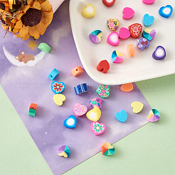 Handmade Polymer Clay Beads&nbsp;CLAY-TA0001-11