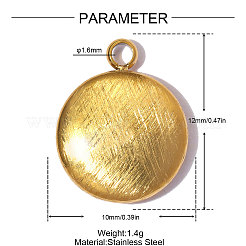304 Stainless Steel Charms&nbsp;SA-OY001-75G