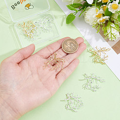 10Pcs 2 Styles Brass Pendants&nbsp;KK-BBC0025-96