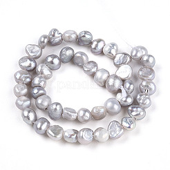 Natural Cultured Freshwater Pearl Beads Strands&nbsp;PEAR-N014-03I-01