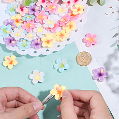 60Pcs 6 Colors Plastic Cabochons&nbsp;KY-SC0002-54B