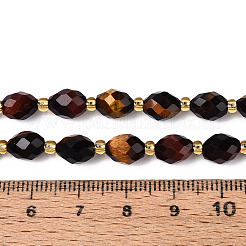 Natural Red Tiger Eye Beads Strands&nbsp;G-N342-53-8x6-04