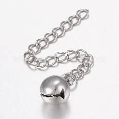 Tarnish Resistant 304 Stainless Steel Chain Extender&nbsp;STAS-H434-31P