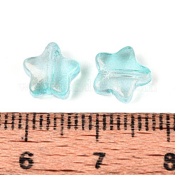 Transparent Glass Beads&nbsp;GLAA-T025-30F