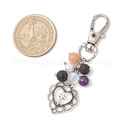 Halloween Tibetan Alloy Pendant Decorations&nbsp;HJEW-JM03716