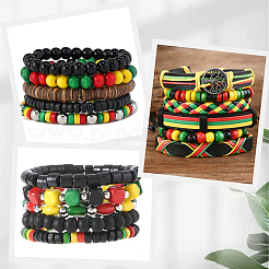 1400Pcs 4 Colors Natural Maple Wood Beads&nbsp;WOOD-SP0002-02