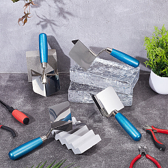 4Pcs 2 Styles Stainless Steel Scraper&nbsp;TOOL-GO0001-20