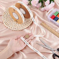 30 Yards Cotton Ribbon&nbsp;OCOR-WH0070-296B