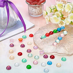 Translucent Resin Cabochons&nbsp;RESI-SC0001-38A