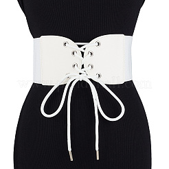 1Pc Imitation Leather Stretch Knot Waist Belts for Women&nbsp;AJEW-CL0002-91A