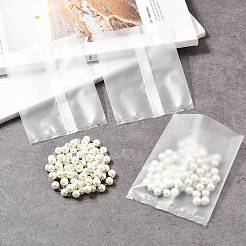 長方形のつや消しプラスチックセロハンバッグ  ベイク包装用  ホワイト  11.5x9cm  一方的な厚さ：0.045mm  約96~100個/袋&nbsp;OPC-F004-04C