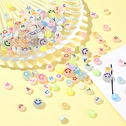200Pcs Acrylic Beads&nbsp;FACR-FS0001-03