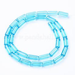 Transparent Glass Beads Strands&nbsp;GLAA-GST-M
