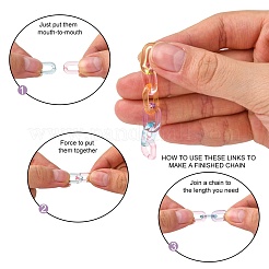 Transparent Acrylic Linking Rings&nbsp;TACR-R147-02-M