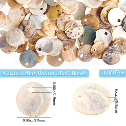 Natural Akoya Shell Pendants&nbsp;BSHE-BBC0001-05A-03