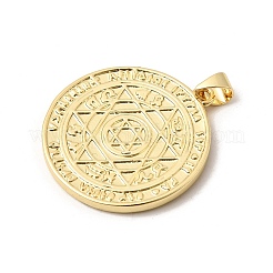 Brass Pendants&nbsp;KK-H267-102G-02