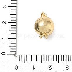 Brass Rhinestone Pendants&nbsp;CU-CBABE4C-01