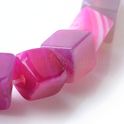 Natural Agate Bead Strands&nbsp;G-R356-47