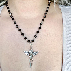 Tibetan Style Alloy Pendnats&nbsp;FIND-AR0004-50