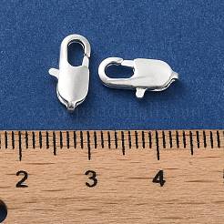 Brass Lobster Claw Clasps&nbsp;KK-P249-06A-S