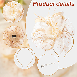Mesh Veil Hair Bands&nbsp;MRMJ-WH0099-01