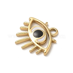 Ion Plating(IP) 304 Stainless Steel Enamel Charms&nbsp;STAS-G351-07G
