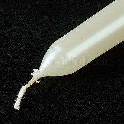 パラフィンキャンドル  コラム  リネン  25x2.2cm&nbsp;DIY-XCP0001-39