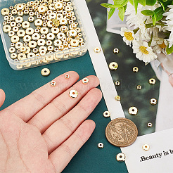 160Pcs 4 Styles Brass Spacer Beads&nbsp;KK-PH0005-95G