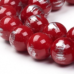 Natural Mashan Jade Beads Strands&nbsp;G-G833-4mm-01