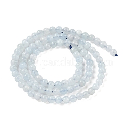 Natural Aquamarine Beads Strands&nbsp;G-D327-B01-4mm