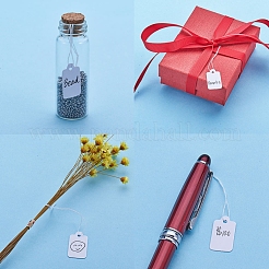 White Rectangle Jewelry Price Tags&nbsp;X-TOOL-C003-02