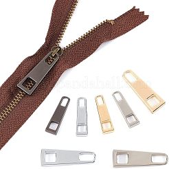 亜鉛合金交換用プルタブアクセサリー  荷物用スーツケースバックパックジャケットバッグコート  ミックスカラー  24個/箱&nbsp;FIND-FG0001-09