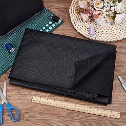 Rhombus Pattern PVC Leather Fabric&nbsp;DIY-BC0017-09A