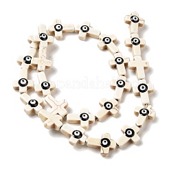 Synthetic Turquoise Enamel Beads Strands&nbsp;G-P507-19A