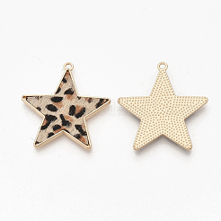 Eco-Friendly Cowhide Leather  Pendants&nbsp;X-FIND-N049-02K