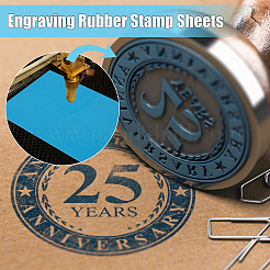 Synthetic Rubber Stamp Sheet&nbsp;DIY-WH0320-74