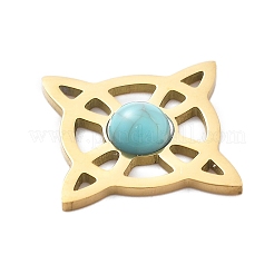 Synthetic Turquoise Pendants&nbsp;STAS-I327-14G-01