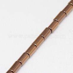 Electroplate Non-magnetic Synthetic Hematite Beads Strands&nbsp;G-J162-B-06