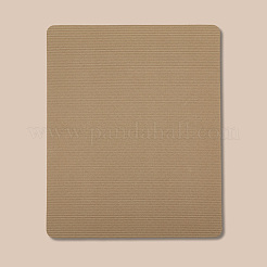 粘着布パッチ  長方形  オリーブ  280x260x0.6mm&nbsp;DIY-WH20011-38A
