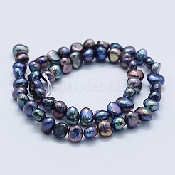 Natural Cultured Freshwater Pearl Beads Strands&nbsp;PEAR-K004-13A-01