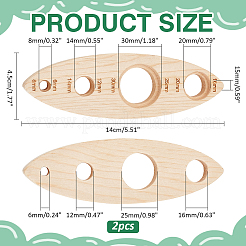 Wooden Doll Craft Eyes Tools&nbsp;DIY-WH0430-946
