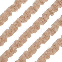 ポリエステルリボン6巻  タータン模様  クリスマスツリーの装飾用  淡い茶色  2-3/8インチ（60mm）  約2.62ヤード（2.4m）/セット&nbsp;OCOR-GF0005-84B