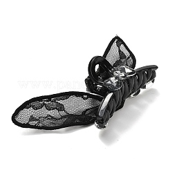 Polyester & Resin & Rhinestone Claw Hair Clips&nbsp;MRMJ-P021-04A