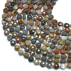 Natural Ocean Jasper Beads Strands&nbsp;G-K389-B47-01