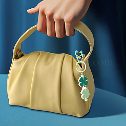 13Pcs 13 Colors Baking Paint Zinc Alloy Enamel Locking Carabiner&nbsp;FIND-SC0021-06