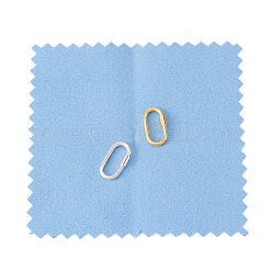 2Pcs 925 Sterling Silver Locking Carabiner Clasps&nbsp;STER-TA0001-56A